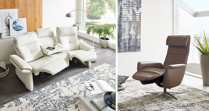Canapé ROVIGO et fauteuil LC02 l'Ameublier