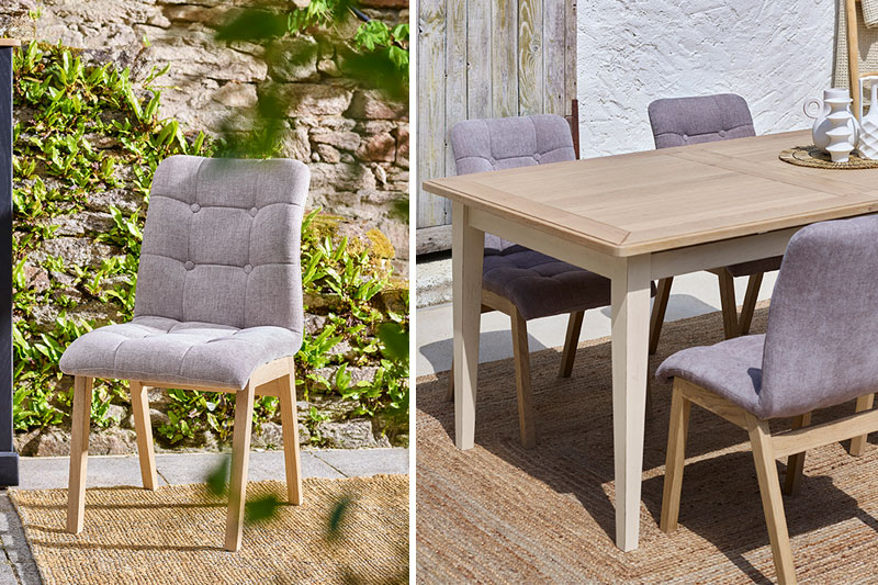 Chaise en tissu ODYSSEE