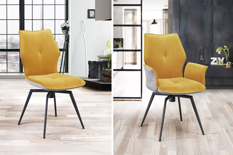 Chaise en tissu PALOMA