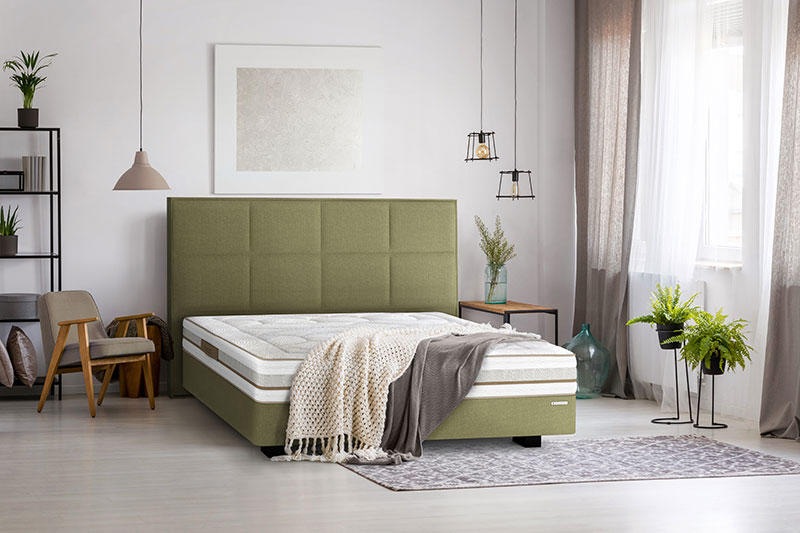 Matelas 160x200 en mousse et ressorts SIRIUS